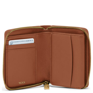 TUMI Belden - Trifold Zip-Around Geldbörse 12 cm (cognac)