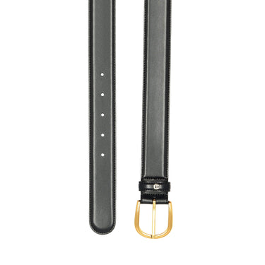 Aigner Basic Belt - Ceinture 35 mm Boucle S (noir, 110)