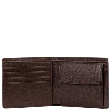 BOSS Men Ray RP 4cc Coin - Portefeuille 4cc 11 cm (dark brown)