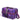 Travelite LASCANA Edition - Beautycase 38 cm (purple swirl)