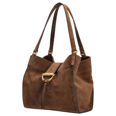 abro Temi Suede - Shopper 30 cm (wood)