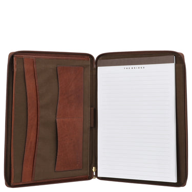 The Bridge Story Uomo - Porte-documents cuir 32 cm (couleur : marron)