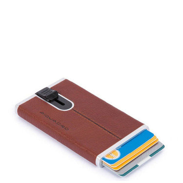 Piquadro Black Square - Card Holder 5cc 10 cm (brown)