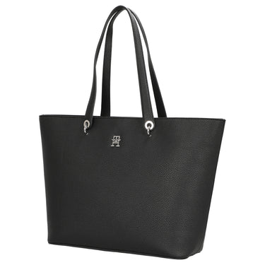 Tommy Hilfiger TH Emblem - Bolso shopper 48 cm (schwarz)