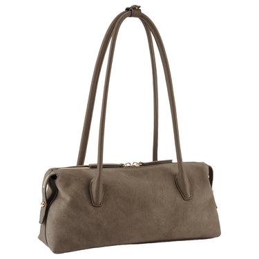 Les Visionnaires Hazel Baguette Cozy Scarf - Shoulder Bag 35 cm (khaki)