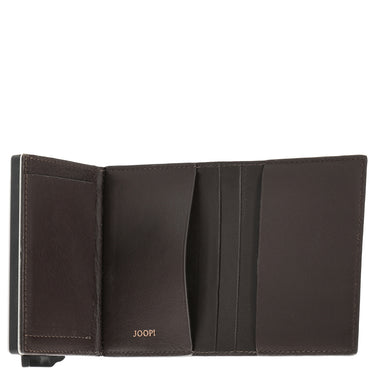 Joop Leggero Stampa C-One E-Cage - Portacarte di credito 8cc 10,5 cm (colore: marrone scuro)