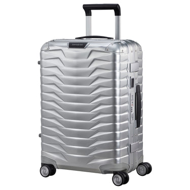 Samsonite Selection Proxis Alu - Valise cabine à 4 roulettes 55 cm (aluminium)