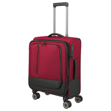 Travelite Crosslite - 4-Wheel Cabin Trolley S 55 cm erw. (red)
