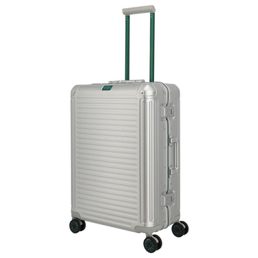 Travelite Next 75 Years Anniversary Edition - 4-Wheel Trolley M 67 cm (silver-green)