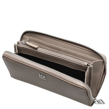 HUGO Chris 2.0 Zip Around - Cartera 12cc 19 cm (light beige)
