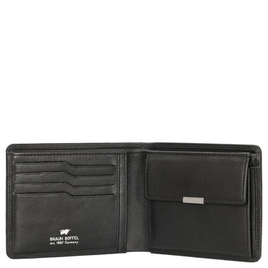 Braun Büffel Golf RFID - Wallet 7cc 12 cm (Color: black)