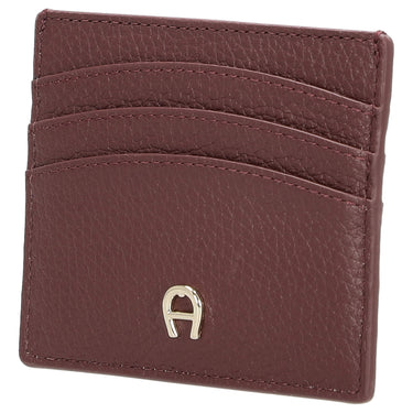 Aigner Diadora - Portafoglio per carte di credito 6cc 10 cm (colore: rosso port)