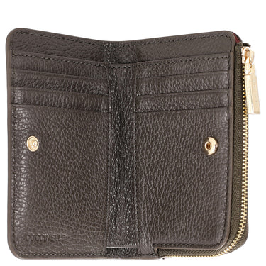 Coccinelle Metallic Soft - Portefeuille 6cc 13 cm (fango)