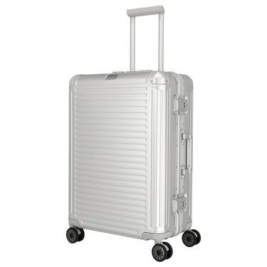 Travelite Next - 4-Wheel Trolley M 67 cm (silver)