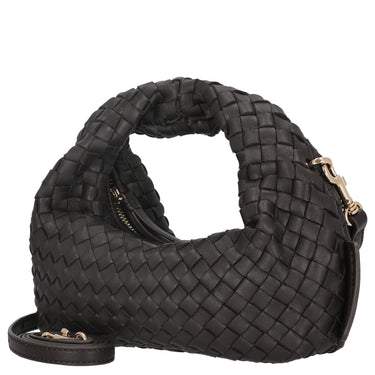 Les Visionnaires Greta Micro Weave Silky - Bolso de mano 20 cm (black)