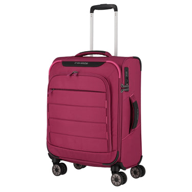 Travelite Skaii - 4-Wheel Cabin Trolley S 55 cm (evening red)