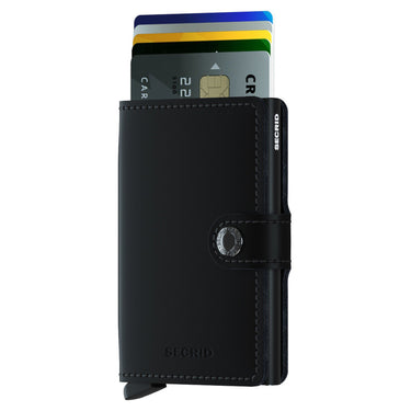 Secrid Matte Miniwallet - Geldbörse RFID 6.5 cm (black)