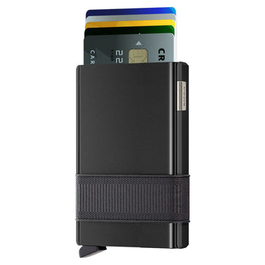 Secrid Cardslide - Portafoglio per carte di credito RFID 9.5 cm (nero)