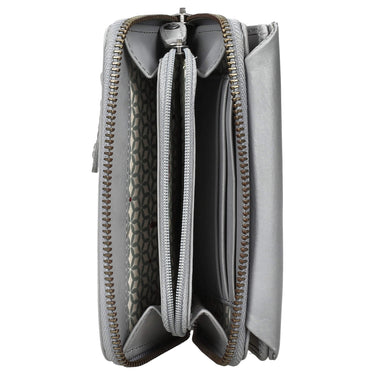 aunts & uncles Jamies Orchard Dahlia - Wallet 10cc 14.5 cm (Color: circular grey)