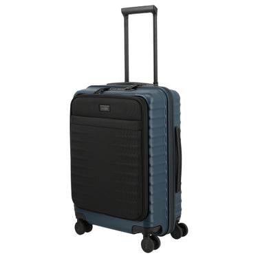 TITAN UPGRADE - 4-Wheel Cabin Trolley S 55/23 cm mit Vortasche (midnight blue)