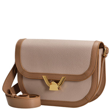 Coccinelle Dew Bicolor - Shoulder Bag 22 cm (rosette/blanco)
