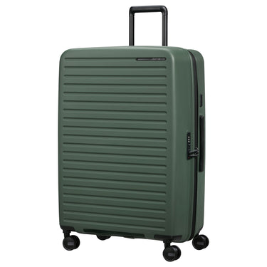 Samsonite Selection Restackd - 4-Rollen-Trolley 75 cm L erw. mit 3tlg. Packsack-Set (sage)