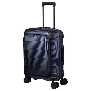 Travelite Millennium - Trolley da cabina con 4 ruote e tasca frontale S 55 cm (navy)