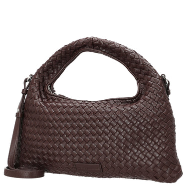 Les Visionnaires Sadie Weave Silky - Borsa a mano (Colore: melanzana)