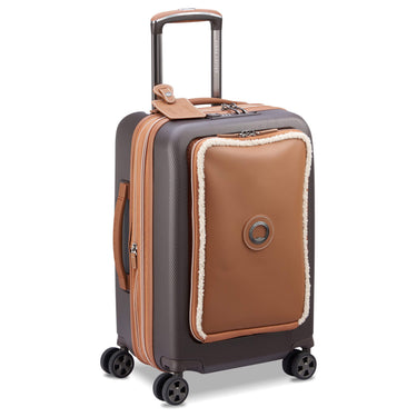 Delsey Paris Chatelet Air 2.0 - Maleta de cabina 4 ruedas 55 cm con USB 14" (color: marrón)