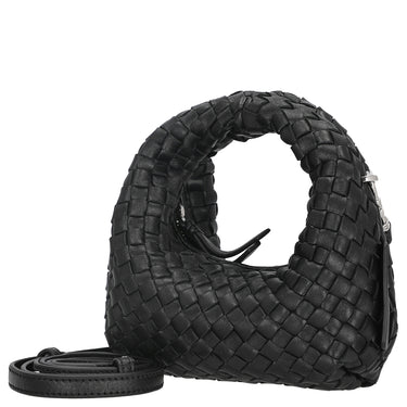 Les Visionnaires Greta Micro Weave Silky - Borsa a mano 20 cm (black)