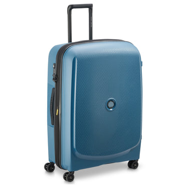 Delsey Paris Belmont Plus - 4-Wheel Trolley recycled 76 cm ext. (zinc blue)