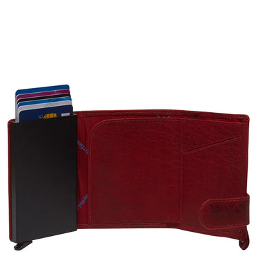 The Chesterfield Brand Portland - Credit Card Holder 6cc 10 cm RFID (red)