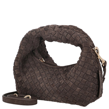 Les Visionnaires Greta Micro Weave Cozy - Umhängetasche 20 cm (dark brown)