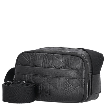 Lacoste Megagrain Camera Bag - Shoulder Bag 19 cm (noir)