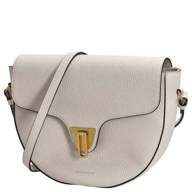 Coccinelle Beat Soft - Bolso bandolera 24 cm (blanco)