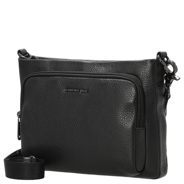 Mandarina Duck Mellow Leather - Umhängetasche 23 cm (nero)
