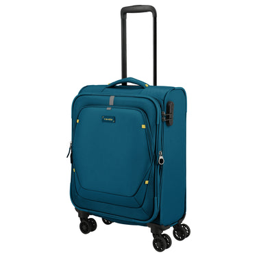 Travelite Umbria - 4-Rollen-Kabinentrolley S 55 cm erw. (petrol)