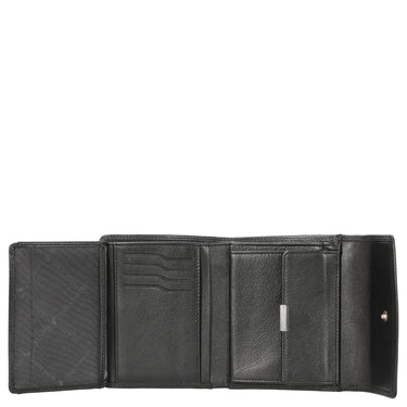 Braun Büffel Golf RFID - Wallet M 8cc 12.2 cm (Color: black)