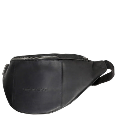 The Chesterfield Brand Eden - Borsa a cintura in pelle 28 cm (nero)