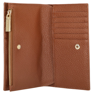 Coccinelle Metallic Soft - Wallet 12cc 16 cm (cognac)
