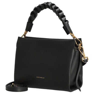 Coccinelle Boheme Grana Double - Bolso de mano S 23 cm (noir/cognac)