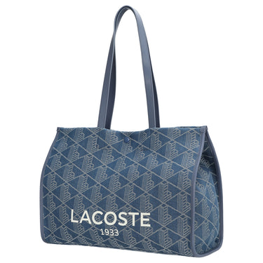 Lacoste Heritage Jacquard - Sac à main 40 cm (mono jacquard denim)