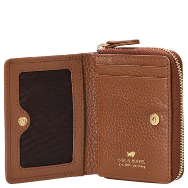 Braun Büffel Asti - Mini Wallet 5cc 10 cm (Color: saddle brown)