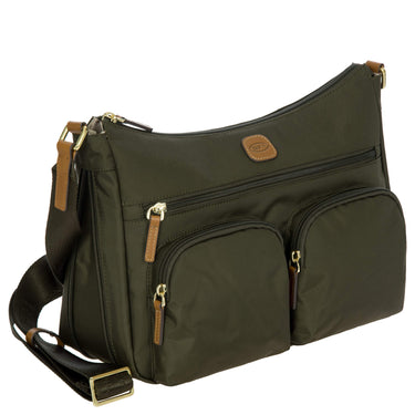 Brics X-Bag Shopper M - Sac bandoulière 34 cm (olive)