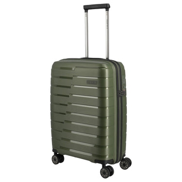 Travelite Air Base - Maleta de cabina 4 ruedas S 55 cm (oliva)