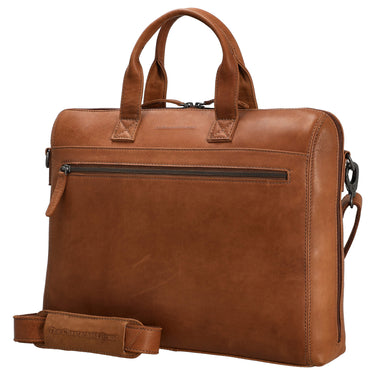 The Chesterfield Brand Levanto - Bolsa para portátil 14" 40 cm (cognac)