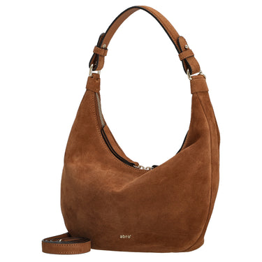 abro Nana Suede - Schultertasche Mini 27.5 cm (cuoio)