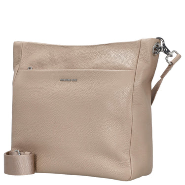 Mandarina Duck Mellow Leather - Sac bandoulière L 35 cm (taupe chaud)