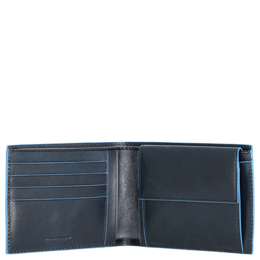 Piquadro Blue Square - Portefeuille homme 4 cartes 12,5 cm (bleu 2)