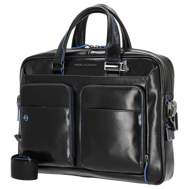 Piquadro Blue Square - Maletín 14" 39 cm (black)
